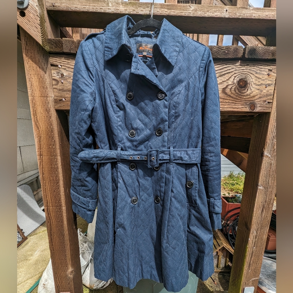 Ben Sherman quilted trench coat